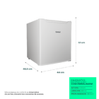 Frigobar Simples Consul CRC04MB 47L Manual 220V Branco
