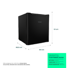 Frigobar Simples Consul CRC04ME 47L Manual 110V Preto