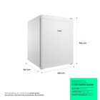 Frigobar Simples Consul CRC08MB 76L Manual 110V Branco