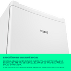 Frigobar Simples Consul CRC08MB 76L Manual 220V Branco