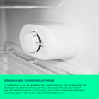 Frigobar Simples Consul CRC12MB 117L Manual 110V Branco