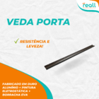 Friso De Vedação Em Alumínio - 100 Cm - Fumê