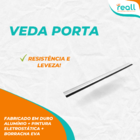 Friso De Vedação Em Alumínio Largura 080 Cm - Branco - Kit C/