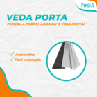 Friso De Vedação Em Alumínio Largura 090 Cm - Branco