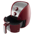 Fritadeira Air Fry Inox Vermelha Britânia 220v