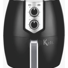 Fritadeira Air Fryer 3,5l, 1500w  Preta E Inox 110v Ou 220v -