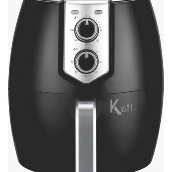 Fritadeira Air Fryer 3,5l, 1500w  Preta E Inox 110v Ou 220v -