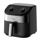 Fritadeira Air Fryer 4 5l Widemax Cyclone Preto E Inox Midea
