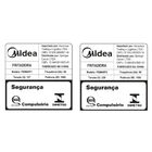 Fritadeira Air Fryer 4 5l Widemax Cyclone Preto E Inox Midea