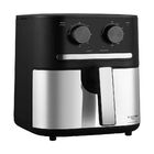 Fritadeira Air Fryer 5 5l Cyclone Preto E Inox Midea Fm55s2 -