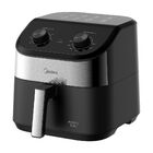 Fritadeira Air Fryer 5 5l Widemax Preto E Inox Midea Fwm55p2