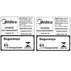 Fritadeira Air Fryer 6l Smart Chef Plus Cor Preta Midea Mad60