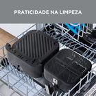 Fritadeira Air Fryer 8 5l Widemax Cyclone Preto Midea Fwm85p1
