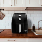 Fritadeira Air Fryer Britânia 5,5l Redstone Bfr50 Preta 1500w