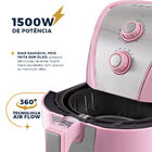 Fritadeira Air Fryer Britânia Bfr40rs Antiaderente 5l 1500w 2
