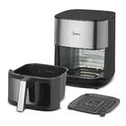 Fritadeira Air Fryer Com Visor 6l Smart Chef Pro Midea Mad600