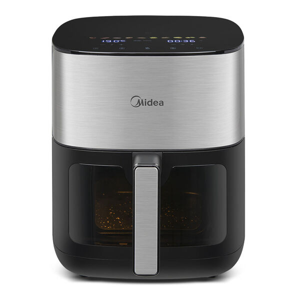 Fritadeira Air Fryer Com Visor 6l Smart Chef Pro Midea Mad600