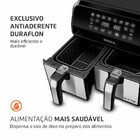 Fritadeira Air Fryer Dual Duplo Cesto 8l Mondial Afd-01-bi