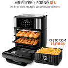 Fritadeira Air Fryer Forno Oven 12l Mondial Afon-12l-bi 2000w