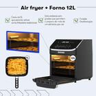 Fritadeira Air Fryer Itatiaia 12 Litros Preta Afita1004 – 127