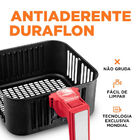 Fritadeira Air Fryer Mondial 5 Litros Vermelha Afn-50-ri - 12