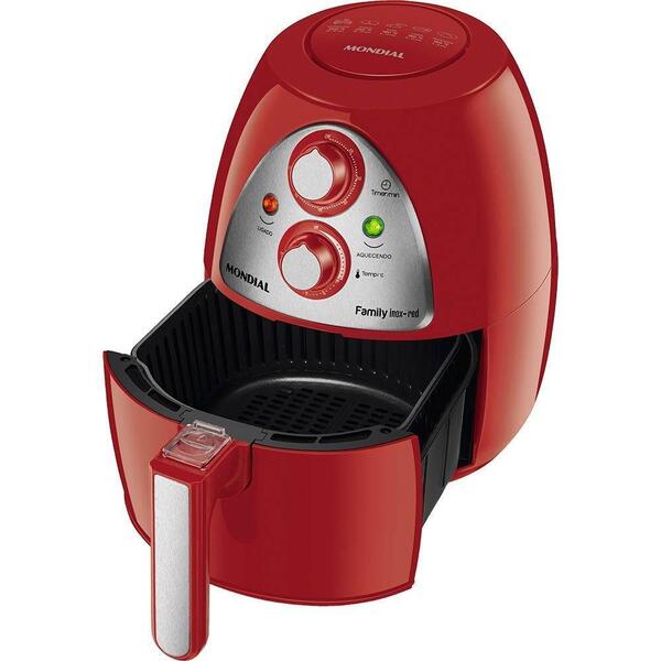 Fritadeira Air Fryer Mondial Af-14-4l Vermelha - 127v