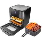 Fritadeira Air Fryer Philco Oven Pfr2200p 2 Em 1, 12l, Preta