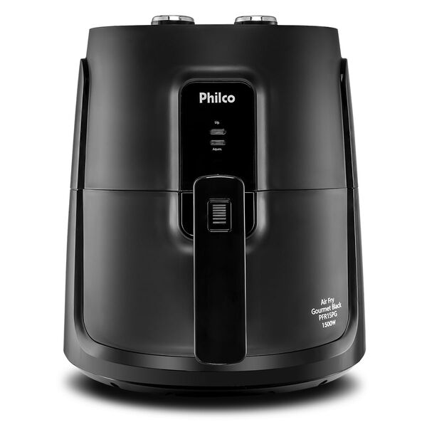 Fritadeira Air Fryer Philco Pfr15pg Gourmet Black 4l 1500w 22