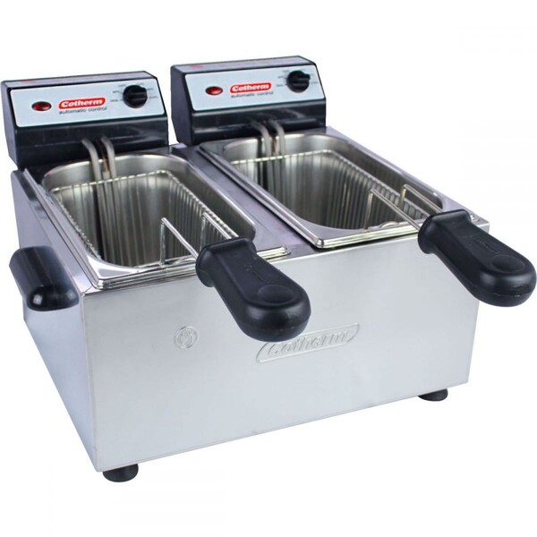 Fritadeira Elétrica 2 Cubas 2 Litros Cotherm 220v