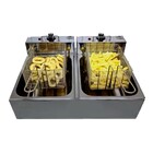 Fritadeira Elétrica 2 Cubas Plus Aço Inox 10l 110v 3600w