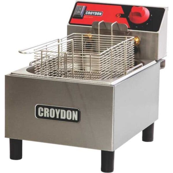Fritadeira Elétrica 4,5 Litros 1 Cesta Fc1b Croydon 220v