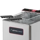 Fritadeira Elétrica Água E Óleo Metalcubas 18 Litros Gfao18p
