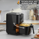 Fritadeira Elétrica Air Fryer 4,2l Sem Óleo Antiaderente 1300