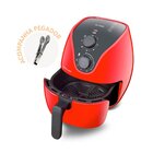 Fritadeira Elétrica Air Fryer 4l 1500w Com Grade Multilaser V