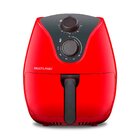 Fritadeira Elétrica Air Fryer 4l 1500w Com Grade Multilaser V