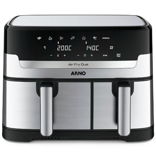 Fritadeira Elétrica Air Fryer Arno Dual 8,3l Afd2