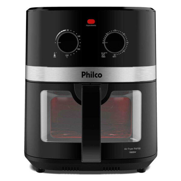 Fritadeira Elétrica Air Fryer Philco 9l Paf90 1800w
