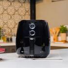 Fritadeira Elétrica Air Fryer WAP WAFF2-P Preta 4 Litros, com