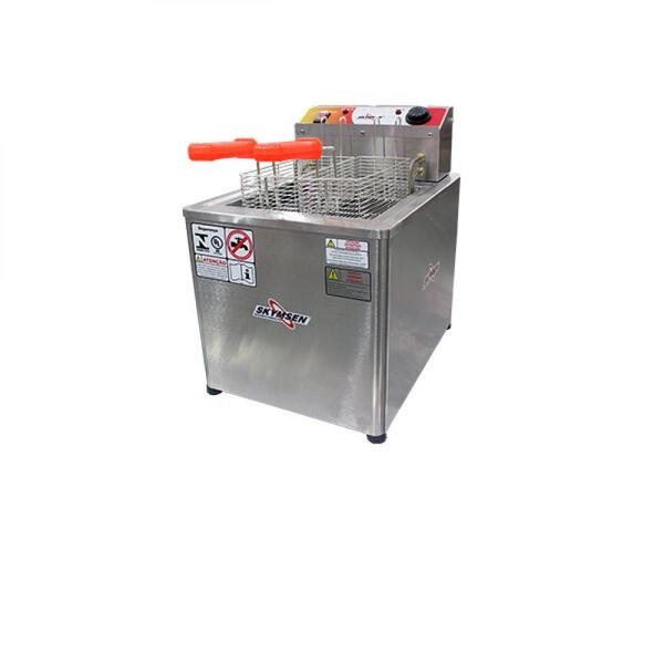 Fritadeira Elétrica De Mesa Óleo 5l Água 2 Cestos 220v