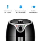 Fritadeira Elétrica Elgin 3 5 Litros Flash Fryer Sem Óleo Pre