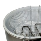Fritadeira Elétrica Em Inox Tacho De Alumínio 2500w 110v 7l