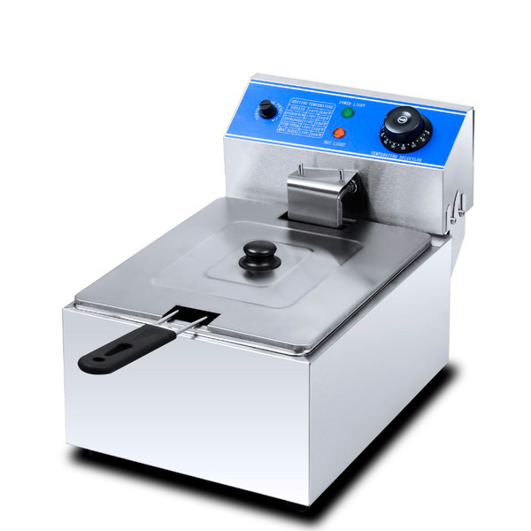 Fritadeira Elétrica Industrial 110v 2500w 6 Litros Com 1 Cuba