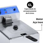 Fritadeira Elétrica Industrial 6 Litros  220v