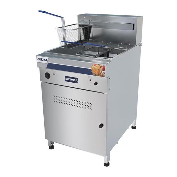 Fritadeira Elétrica Industrial Água E Óleo 38l 18000w Trifási