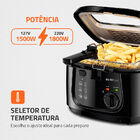 Fritadeira Elétrica Mondial Ft-07 Big Fry 2,5l