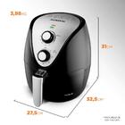 Fritadeira Elétrica Mondial Inox Iv Af-30-i Air Fryer-220v-pr