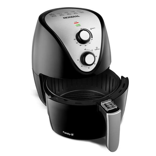 Fritadeira Elétrica Mondial Inox Iv Af-30-i Air Fryer-220v-pr