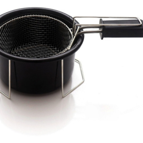 Fritadeira Elétrica Óleo 1 Litro Tacho Esmaltado 127V