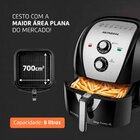 Fritadeira Elétrica Sem Óleo 8l Air Fryer Afn-80-bi 1900w Mon