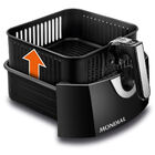 Fritadeira Elétrica Sem Óleo 8l Air Fryer Afn-80-bi 1900w Mon